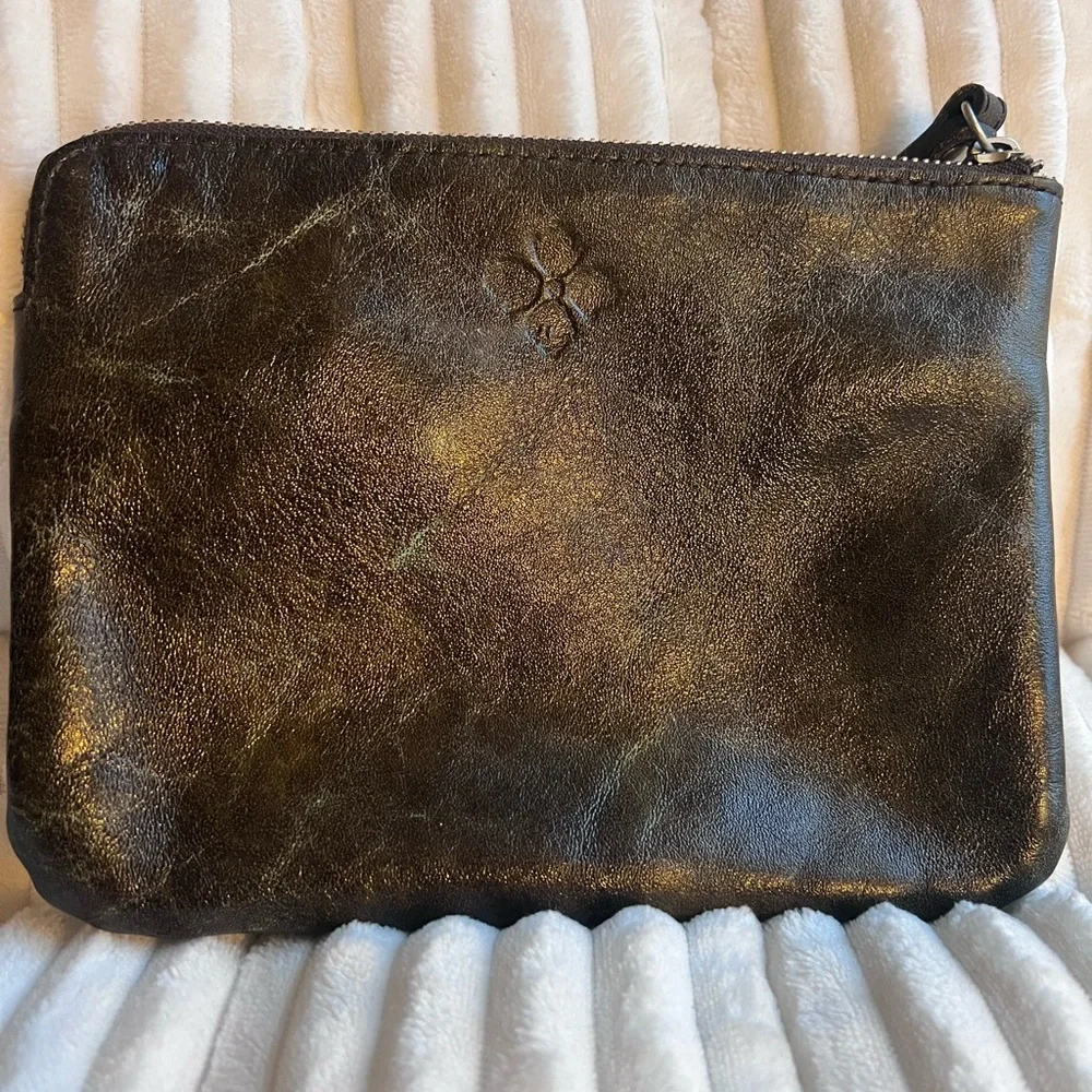 Patricia Nash Brown Leather Clutch - Picture 2 of 16